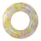 47" Yellow & Orange Mosaic Inflatable Pool Ring Float